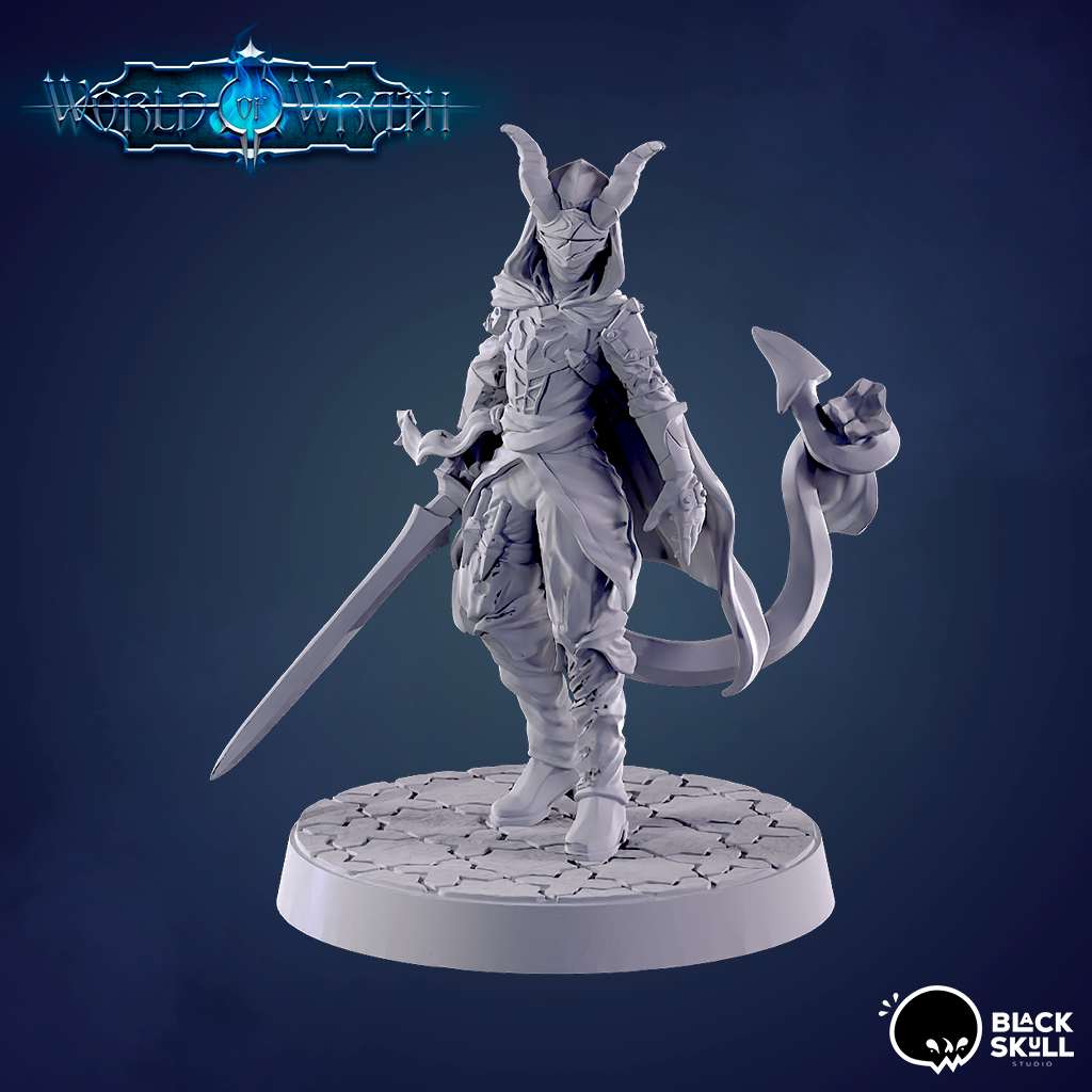 Carthos the Tiefling Rogue