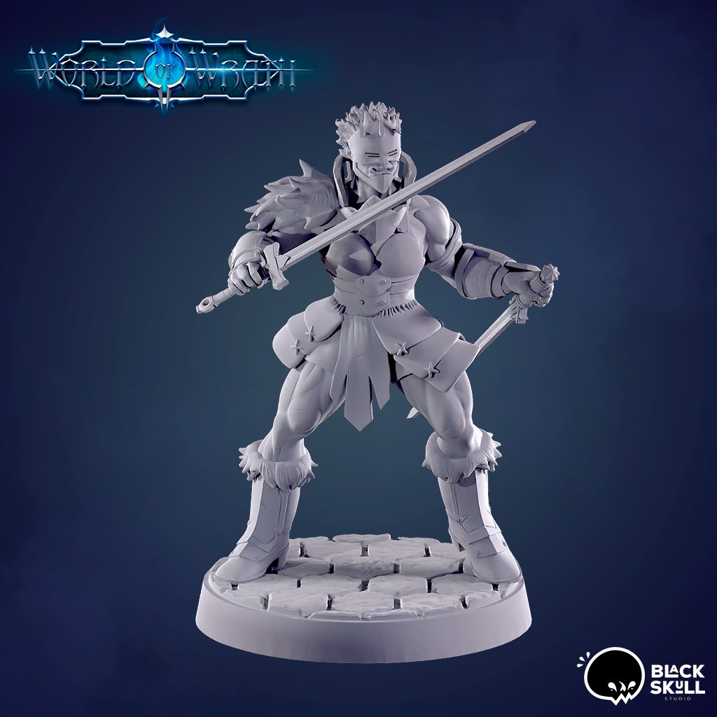 Yevelda the Half Orc Fighter