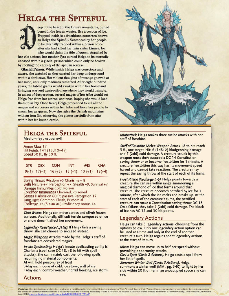 Helga the Frost Witch