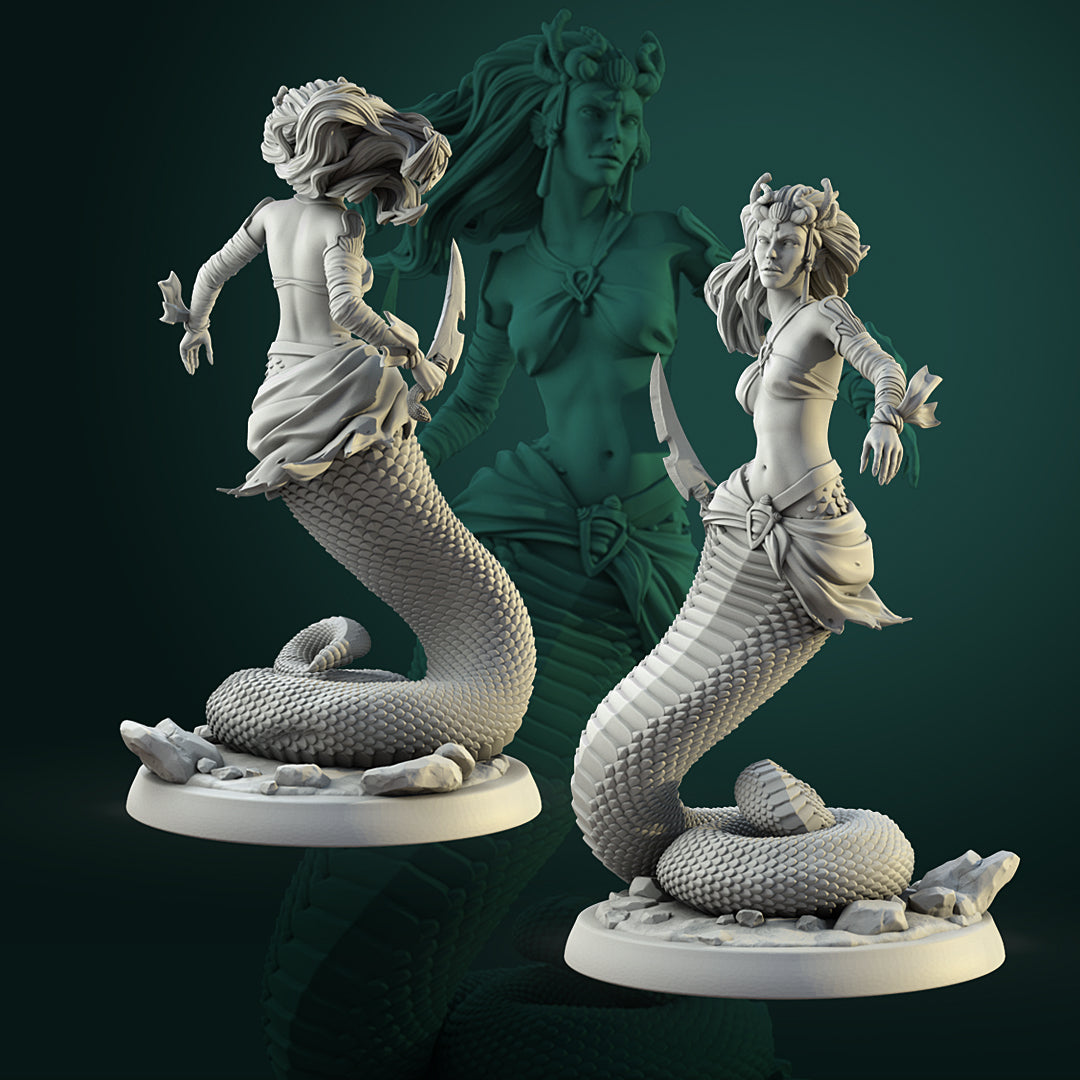 Female Naga Warrior Bundle