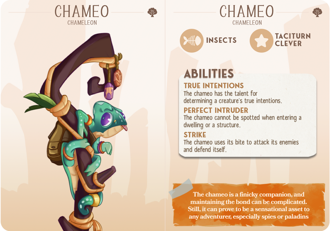 Chameo the Chameleon