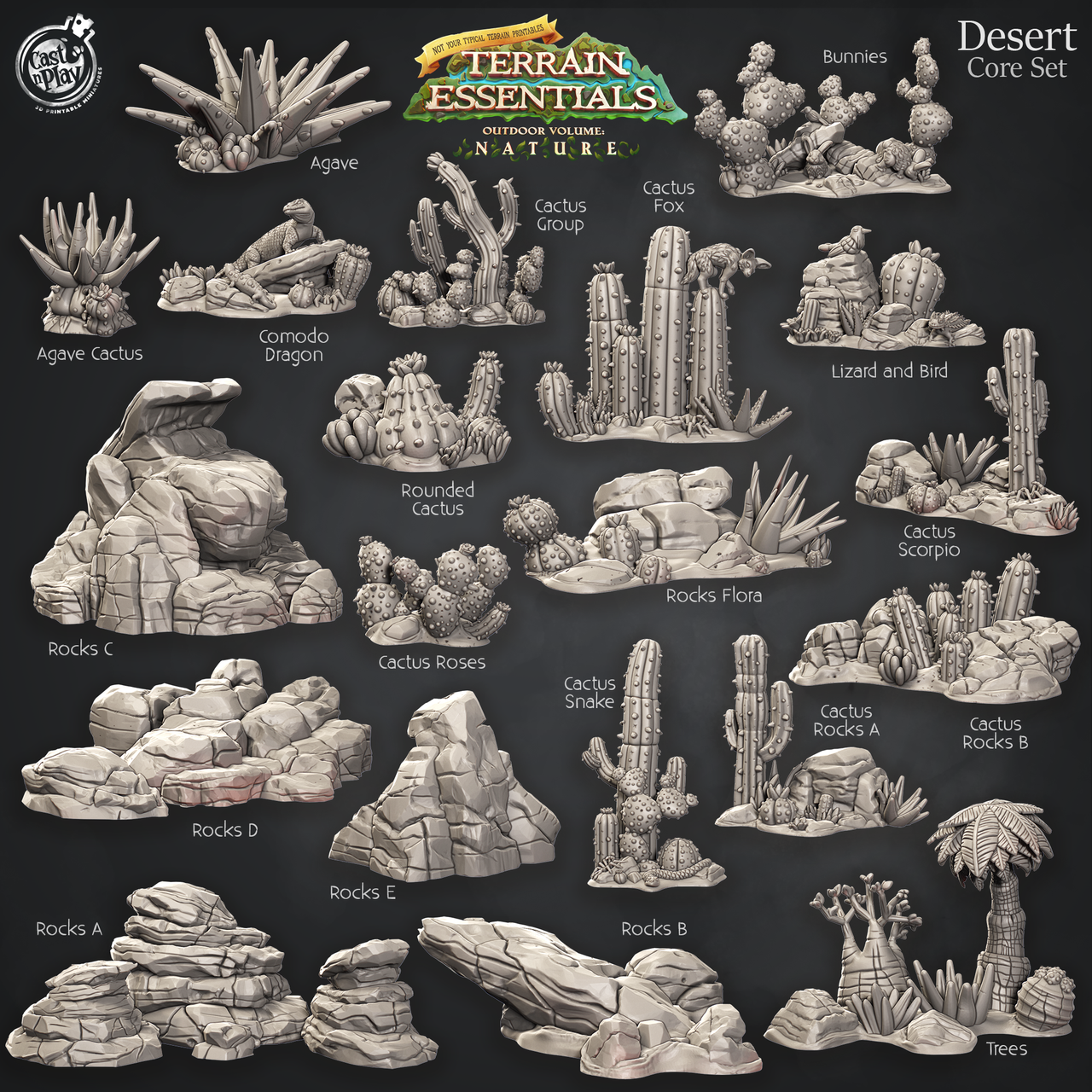 Desert Terrain - Core Set
