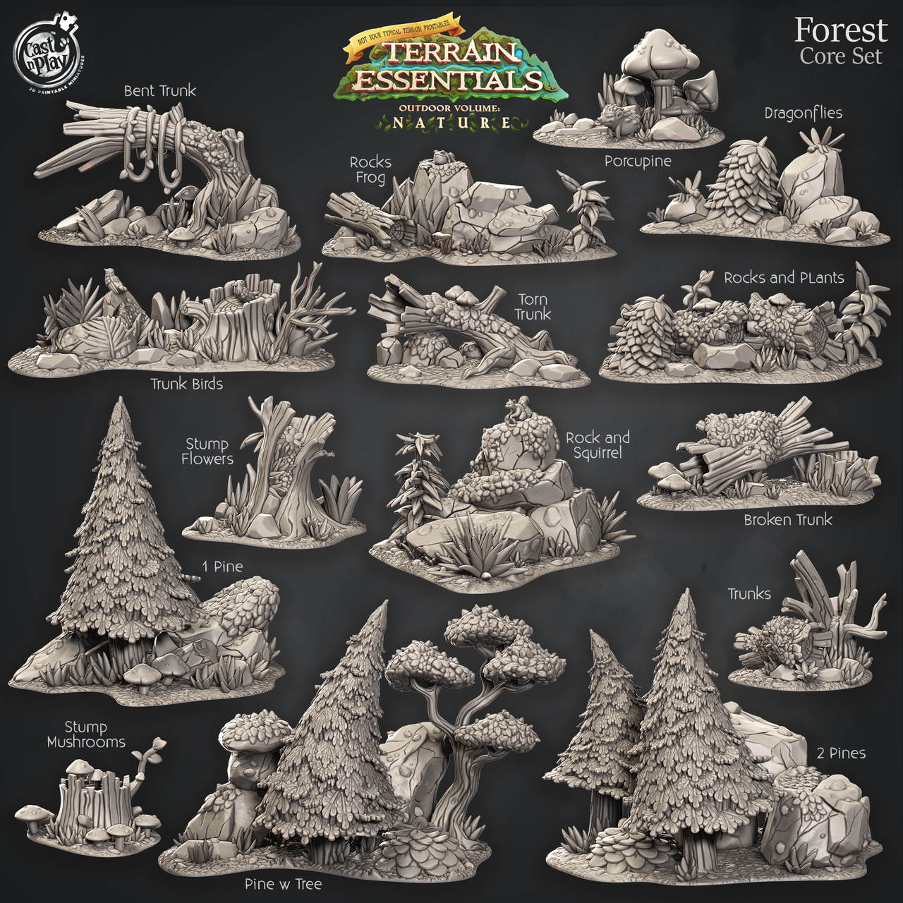 Forest Terrain - Core Set