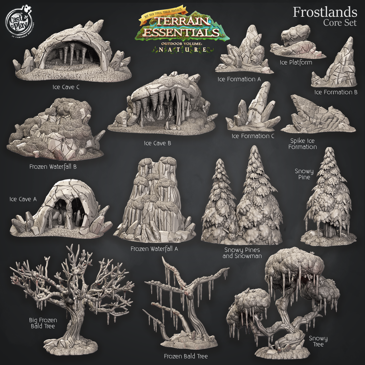 Frostlands Terrain - Core Set