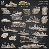 Thumbnail for Frostlands Terrain - Difficult Terrain, Platforms, and Paths