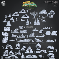 Thumbnail for Frostlands Terrain - Difficult Terrain, Platforms, and Paths