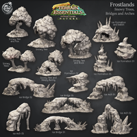 Thumbnail for Frostlands Terrain - Snowy Trees, Bridges, and Arches