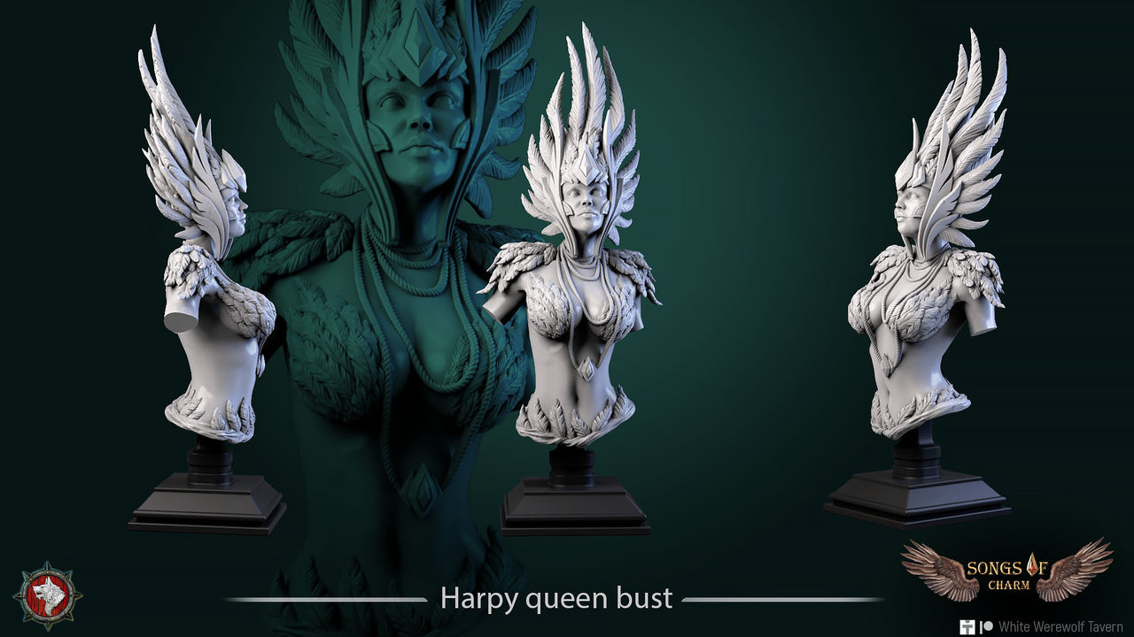 Harpy Queen Bust