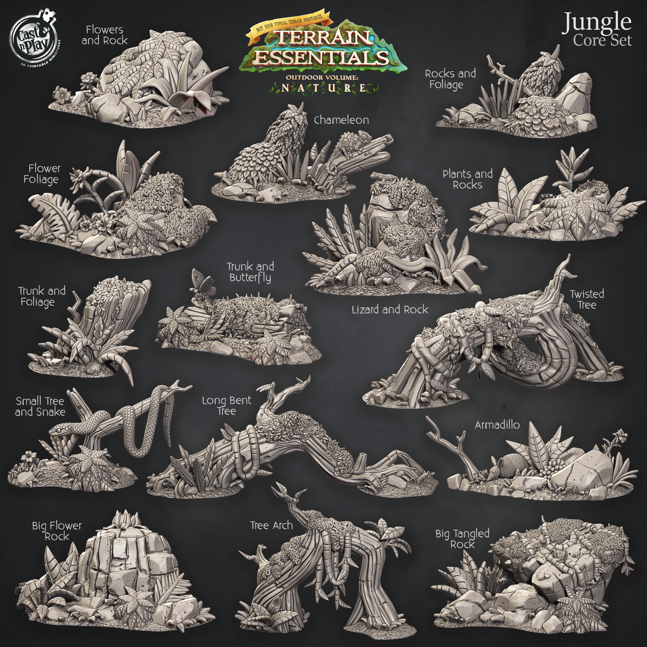 Jungle Terrain - Core Set