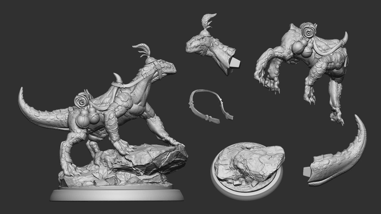 Lizardfolk Rider