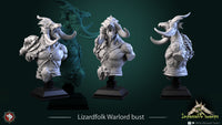 Thumbnail for Lizardfolk Warlord Bust