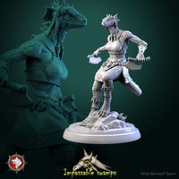 Thumbnail for Lizardfolk Female Warrior Bundle