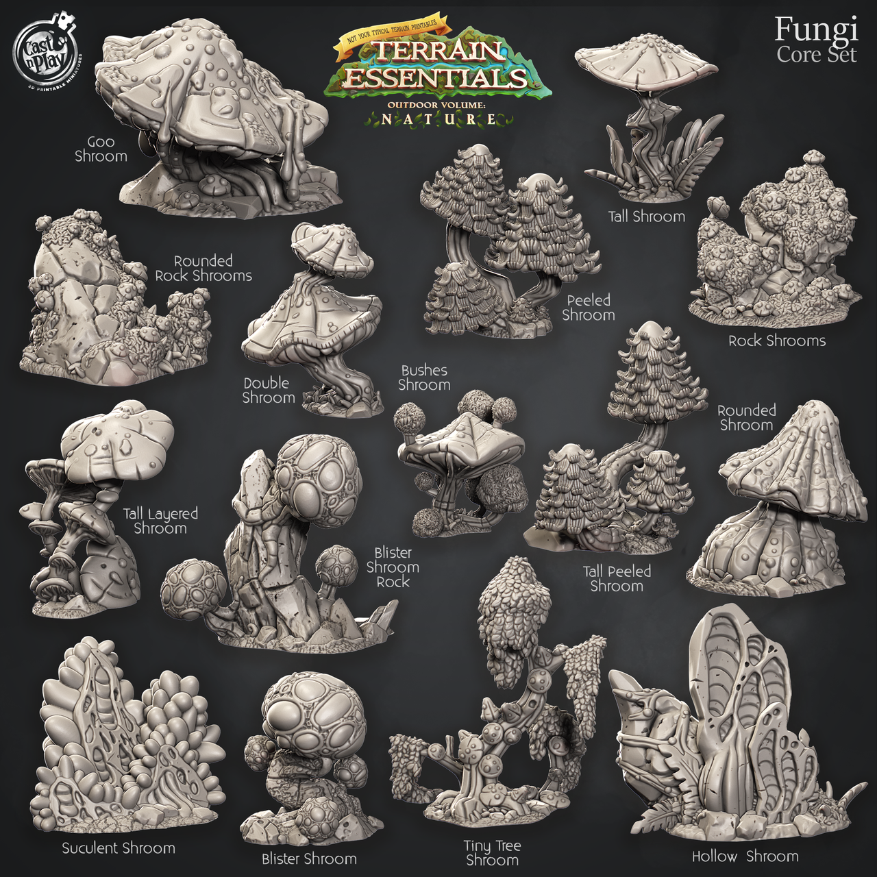 Fungi Terrain - Core Set