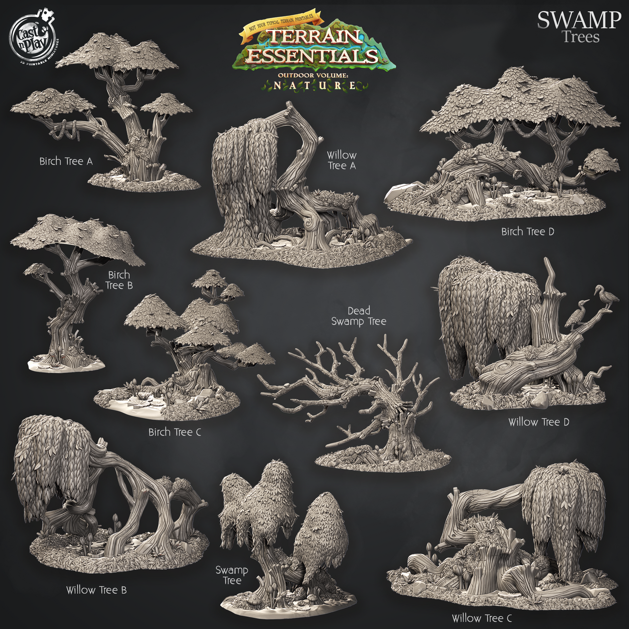 Swamp Terrain - Swamp Trees