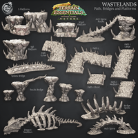 Thumbnail for Wastelands Terrain - Path, Bridges, and Platforms