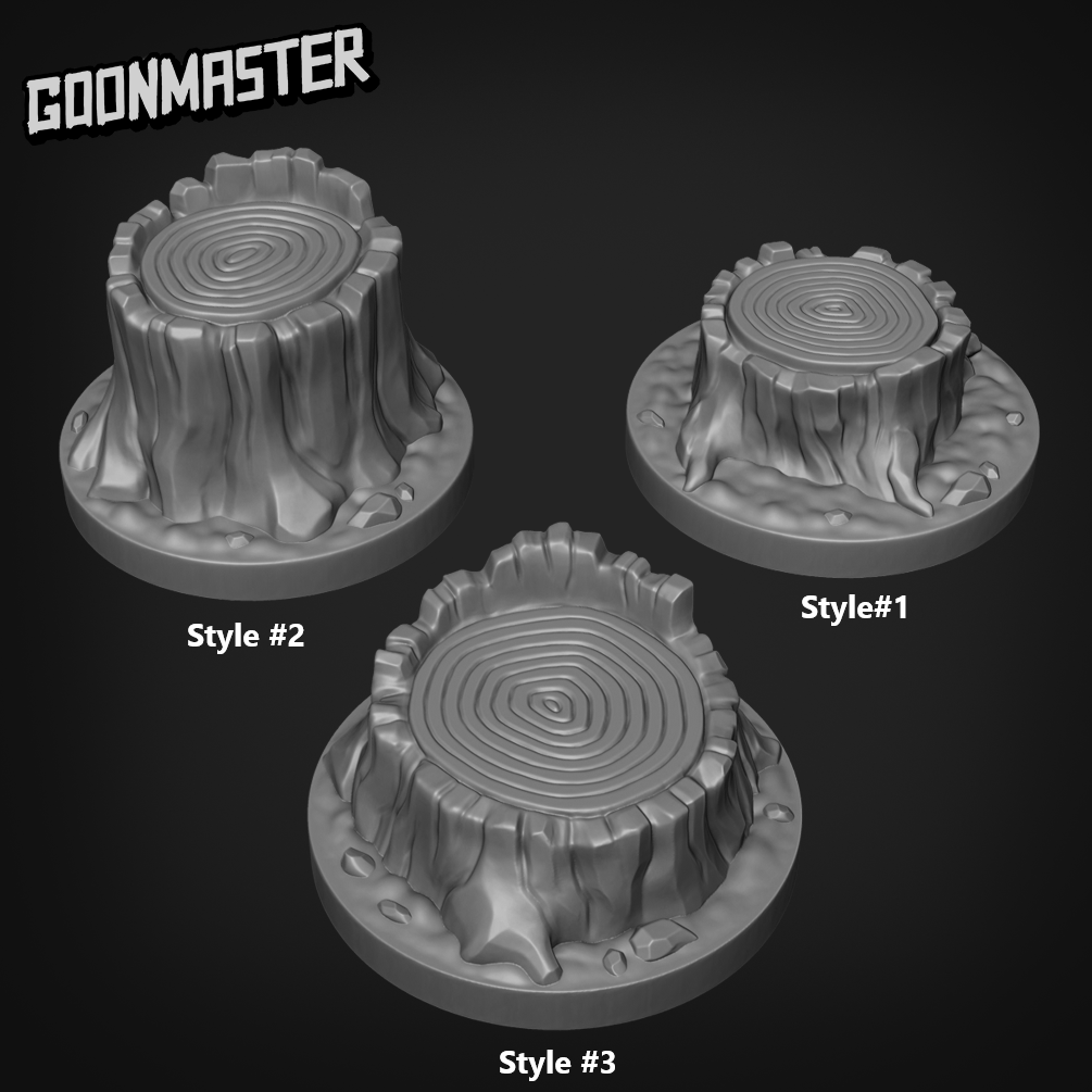 Tree Trunk Bases