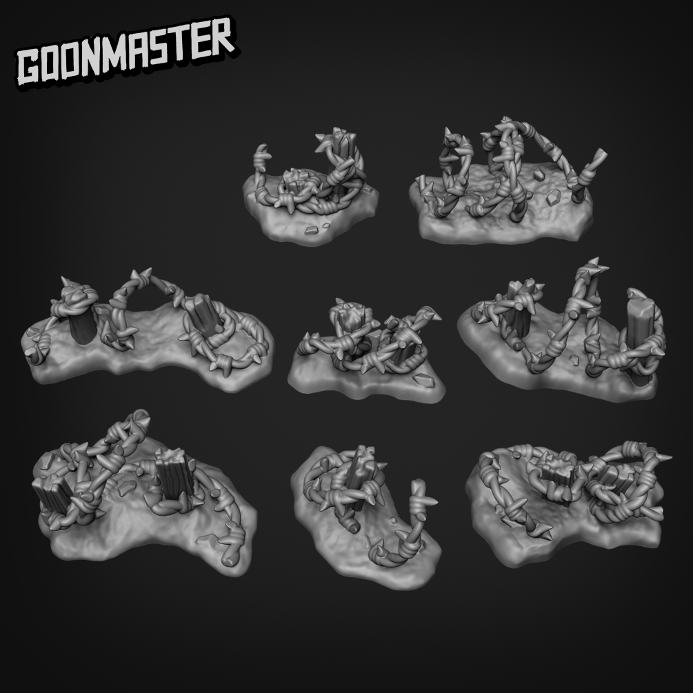 Basing Bits - Barbed Wire Posts