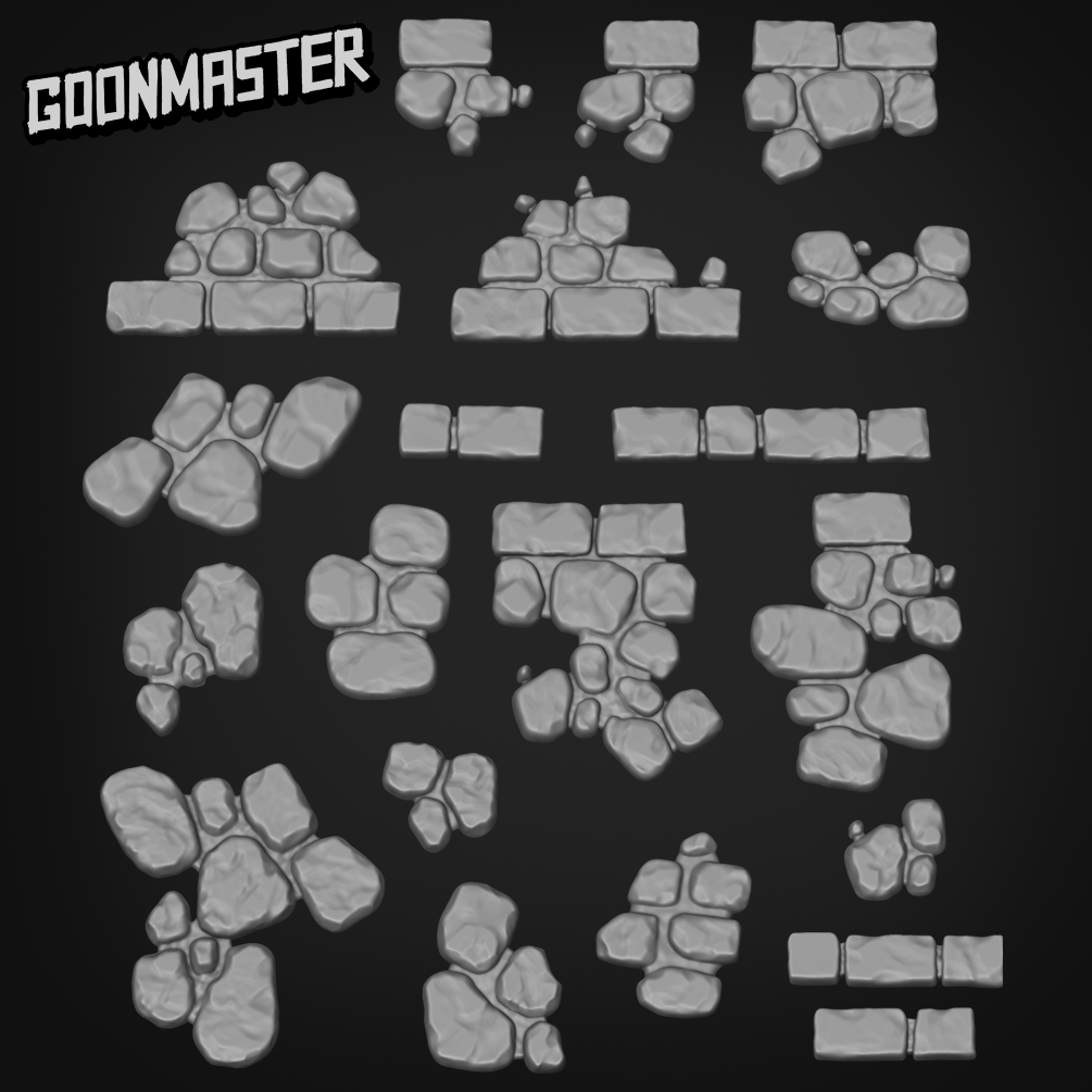Basing Bits - Cobblestones