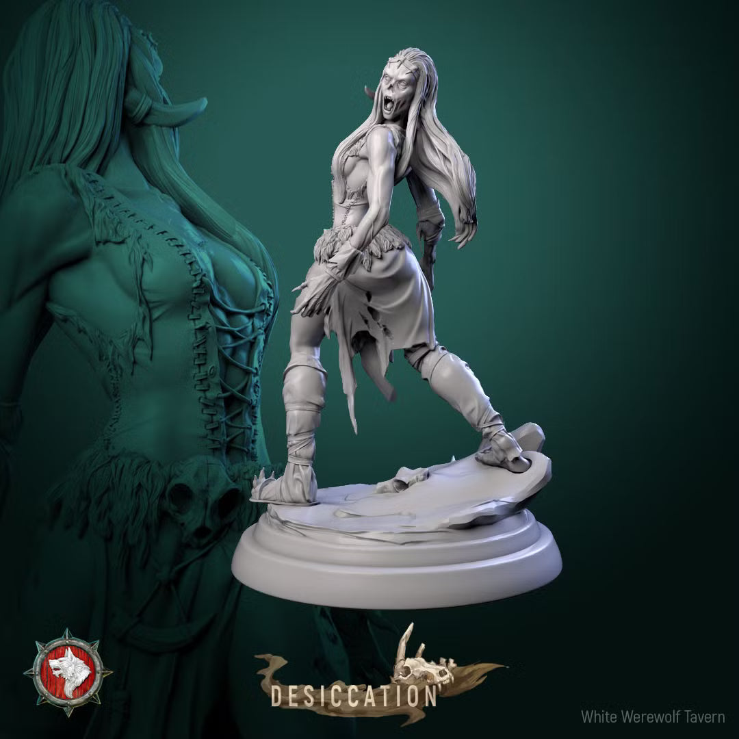Zombie Barbarian Girl Bundle
