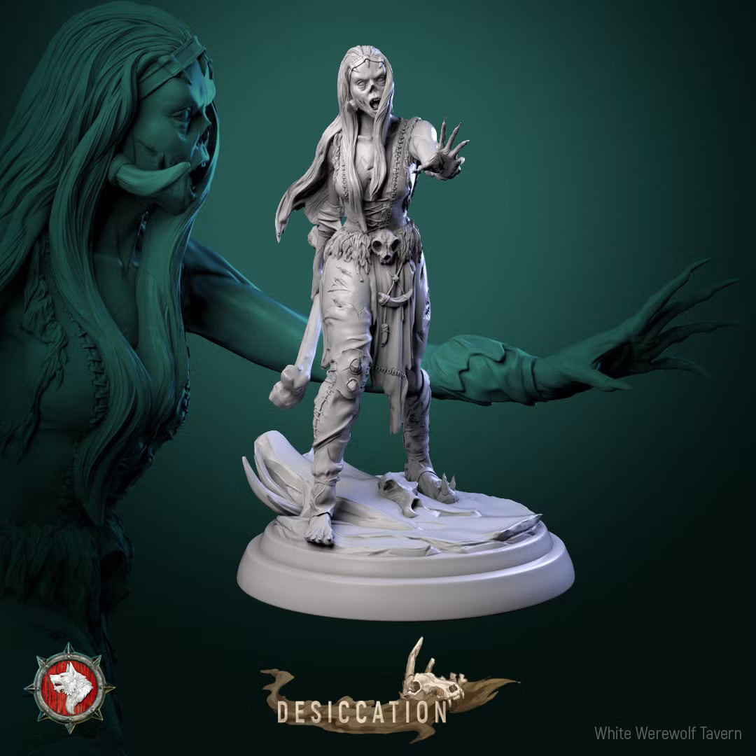 Zombie Barbarian Girl Bundle
