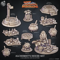 Thumbnail for Alchemist's House Set - Cauldrons and Scatter