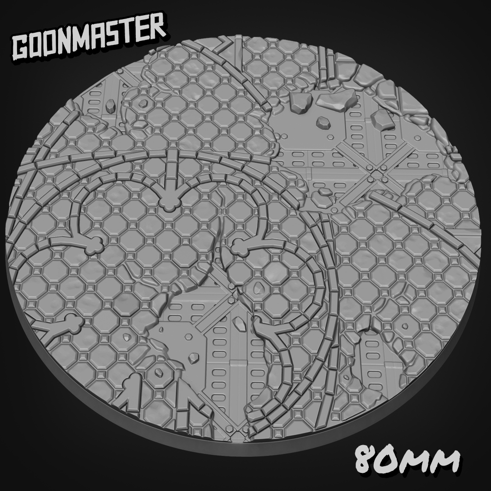 Battle Damaged Cyber Abbey Bases