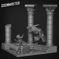 Thumbnail for Cat Fight - Diorama