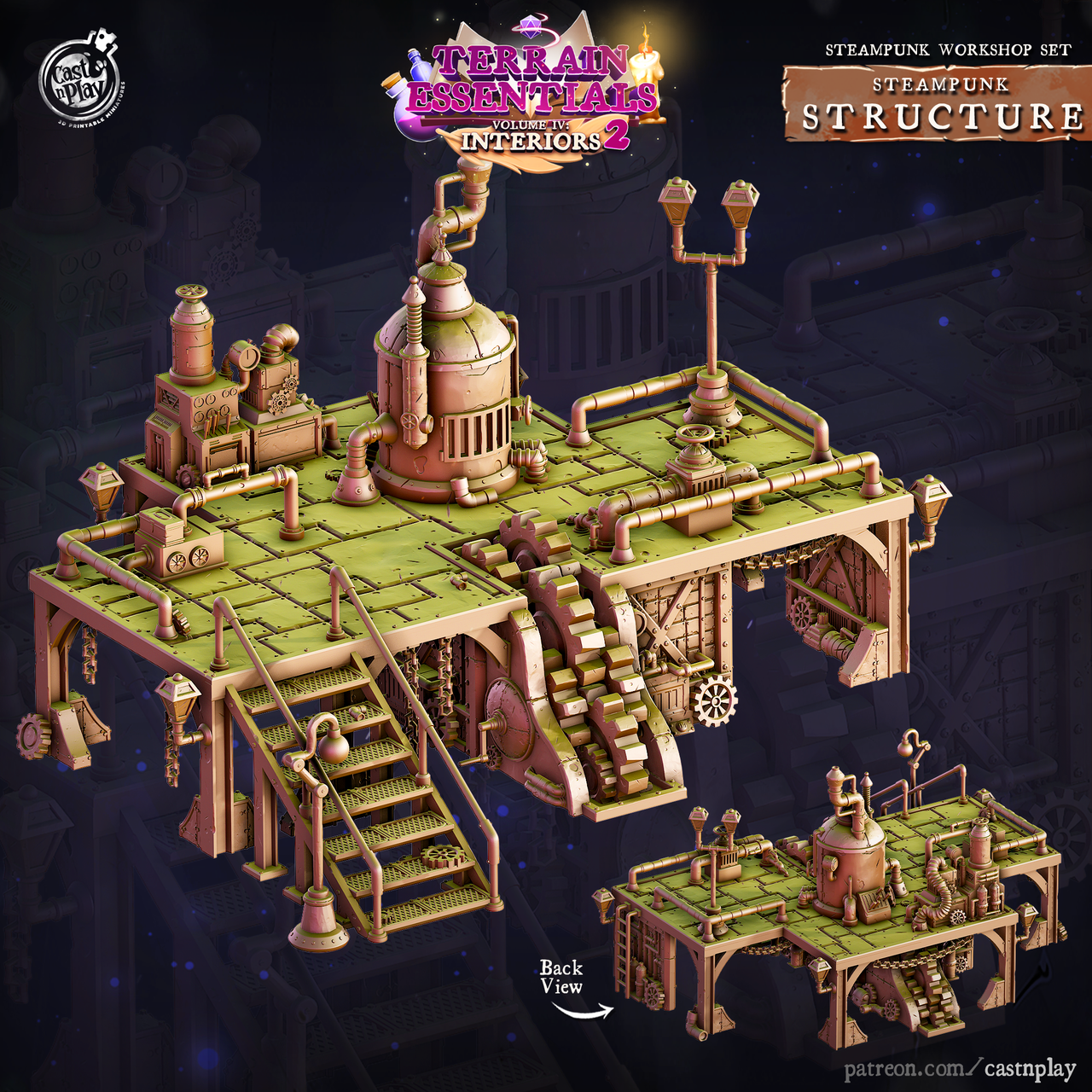 Steampunk Workshop Structure