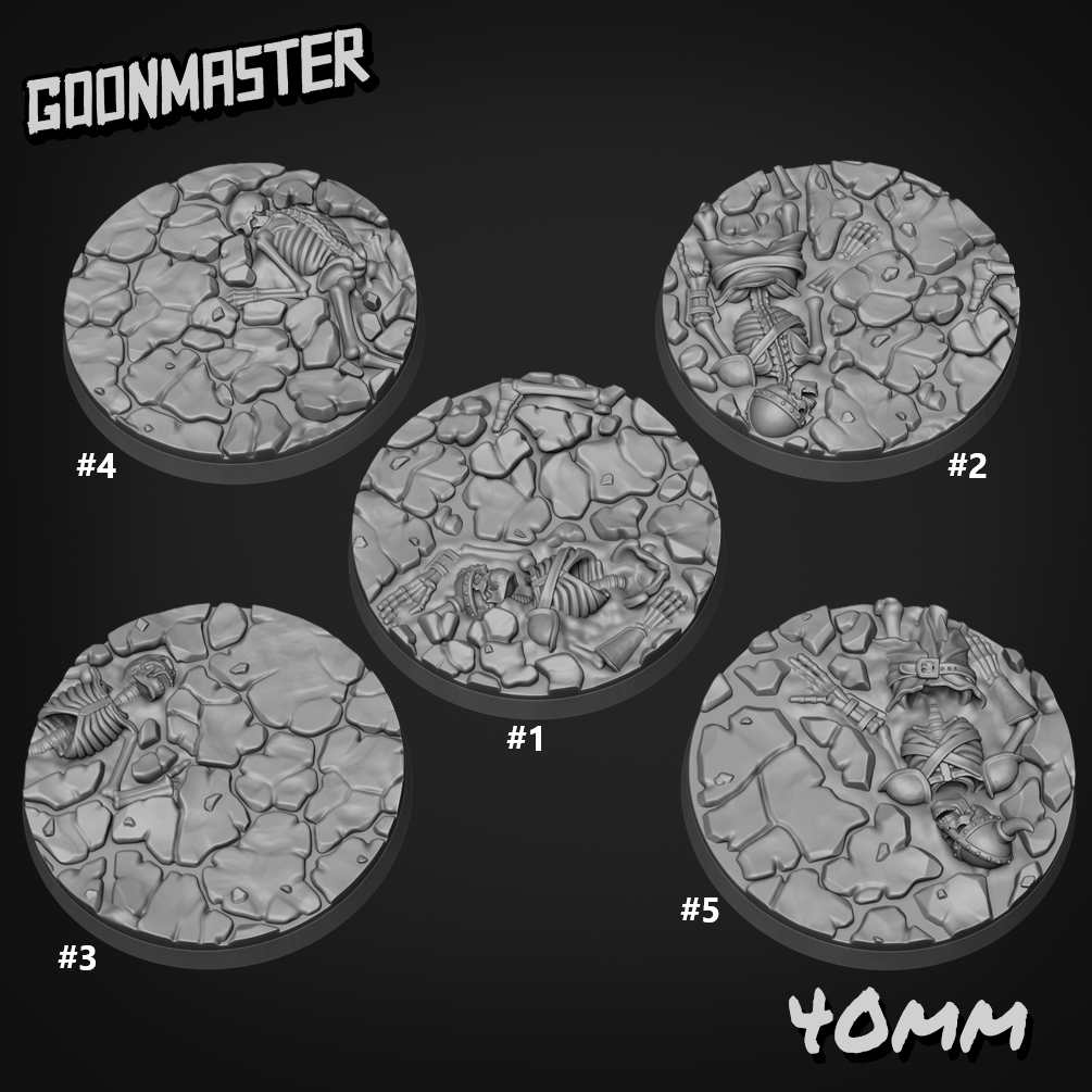 Dried Mud & Bone Bases