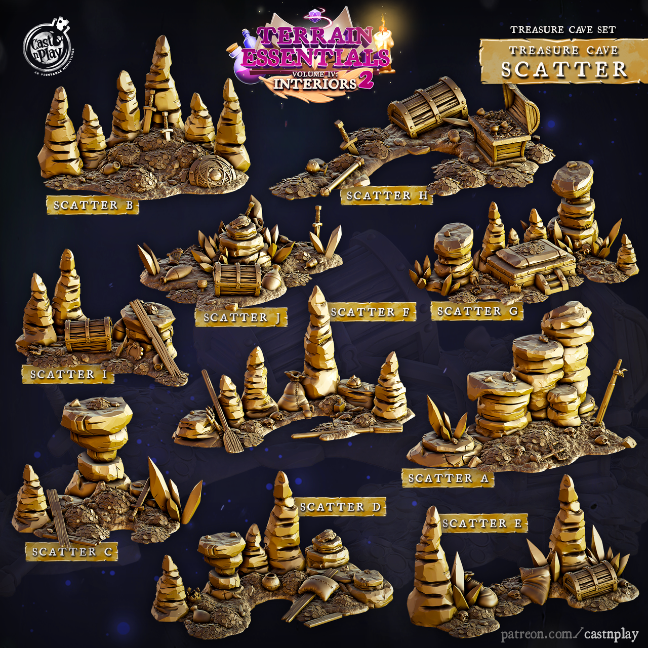 Treasure Cave Scatter