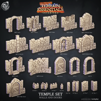 Thumbnail for Temple Set - Walls and Doors