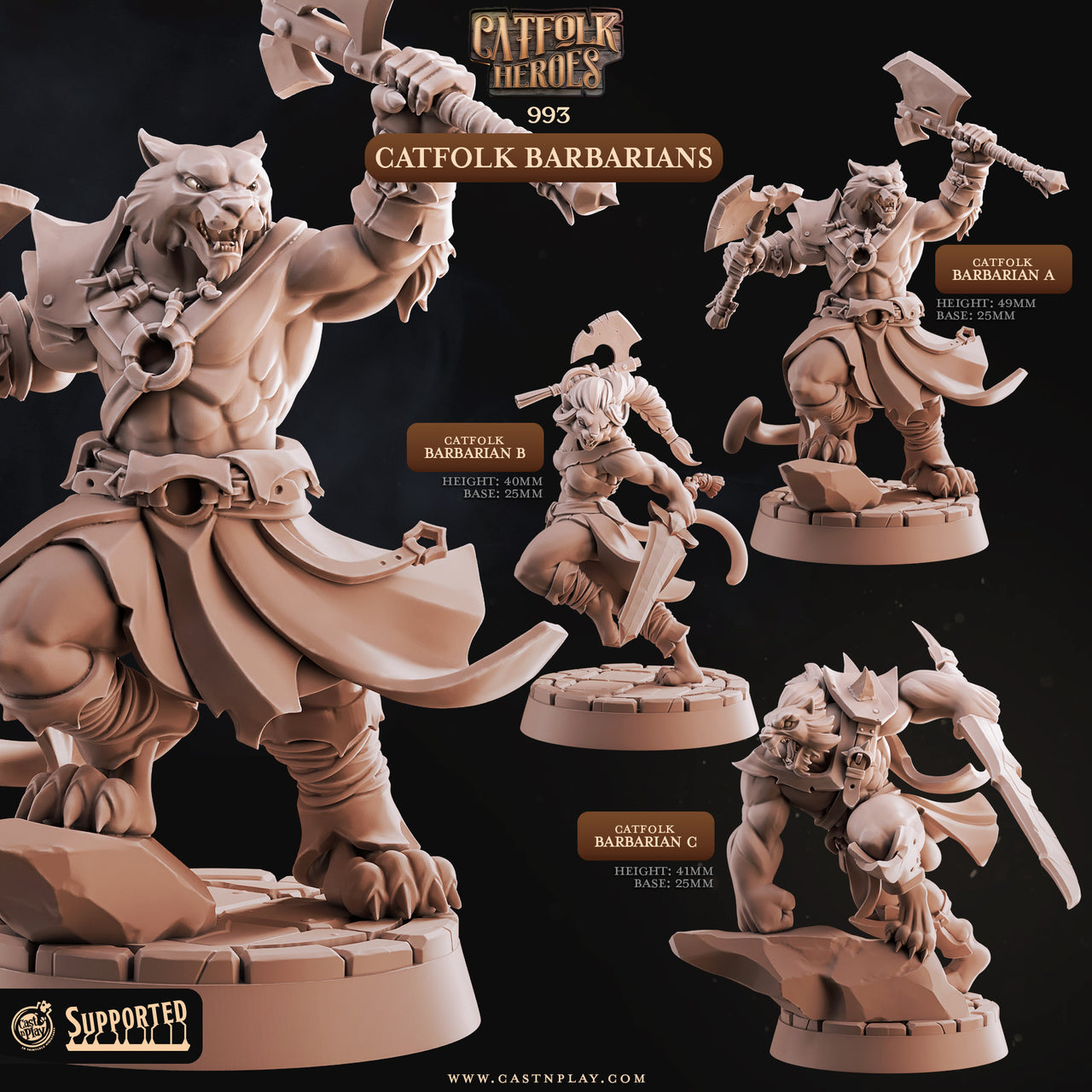 Catfolk Heroes Bundle