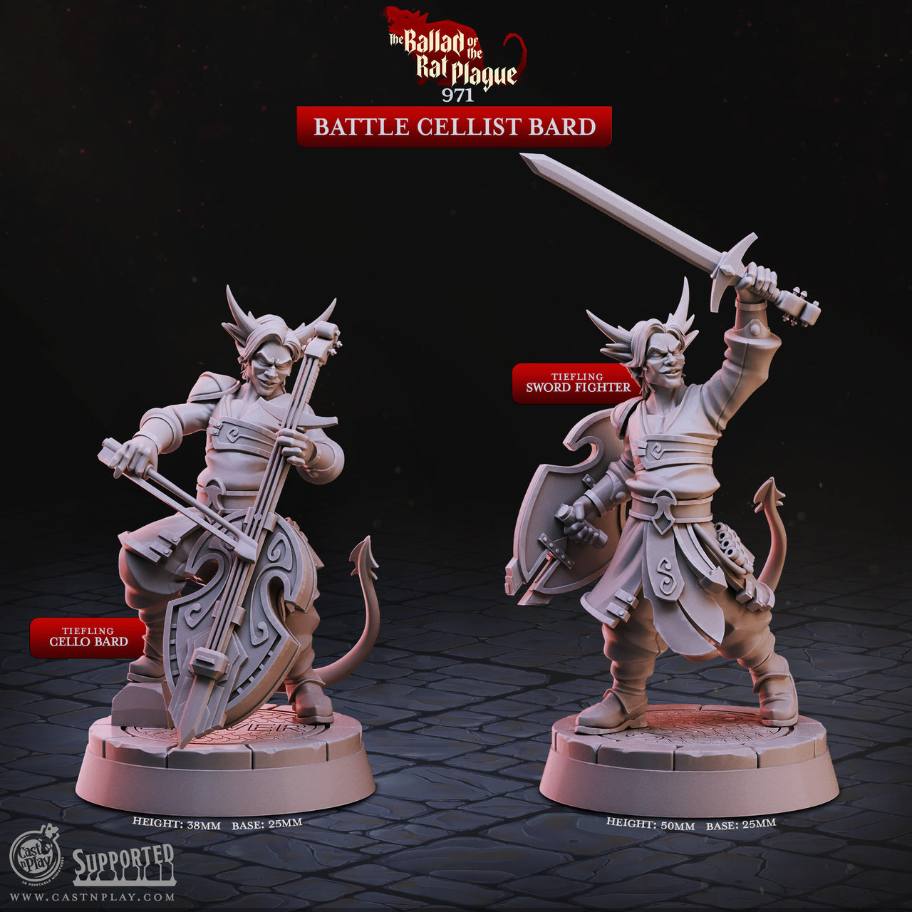 Battle Cellist Bard Bundle