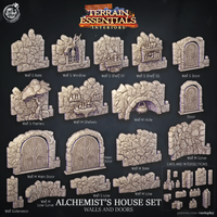 Thumbnail for Alchemist's House Set - Walls and Doors