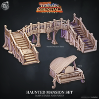 Thumbnail for Haunted Mansion Set - Stairs and Piano