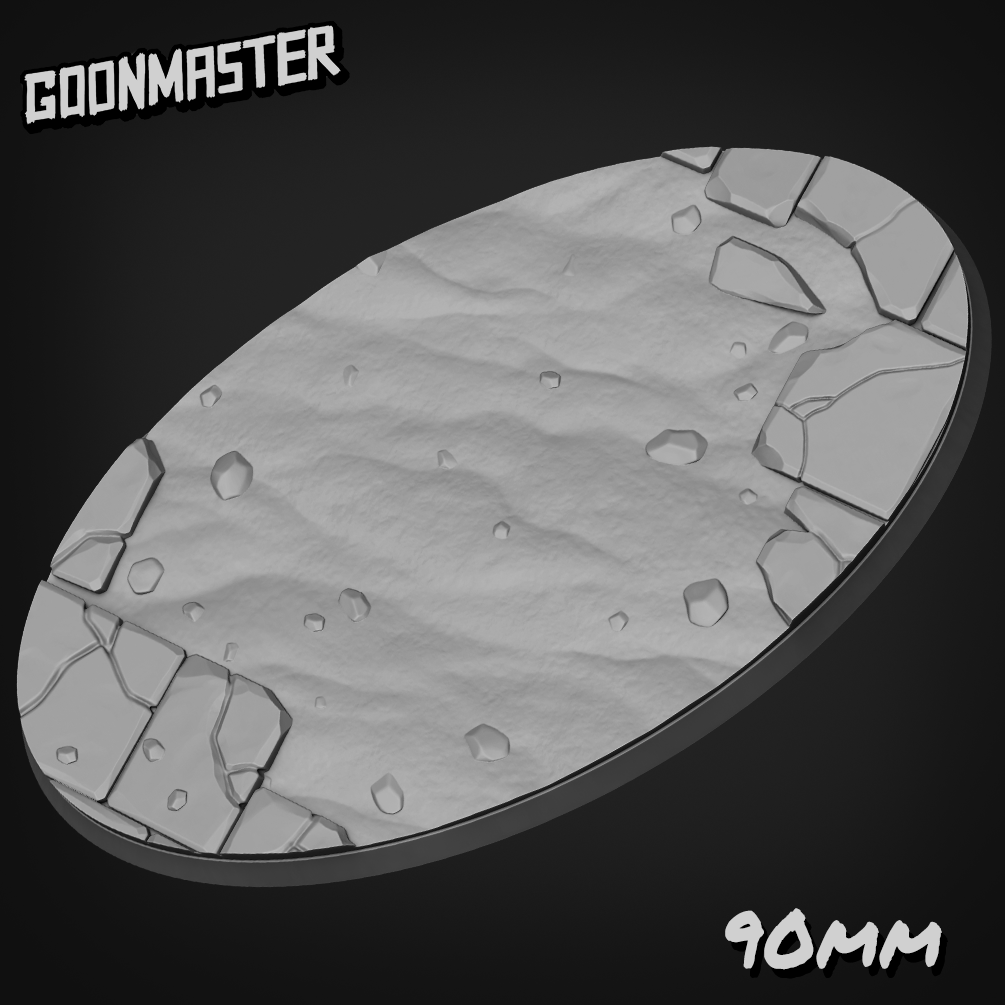 Cracked Stone Floor Bases