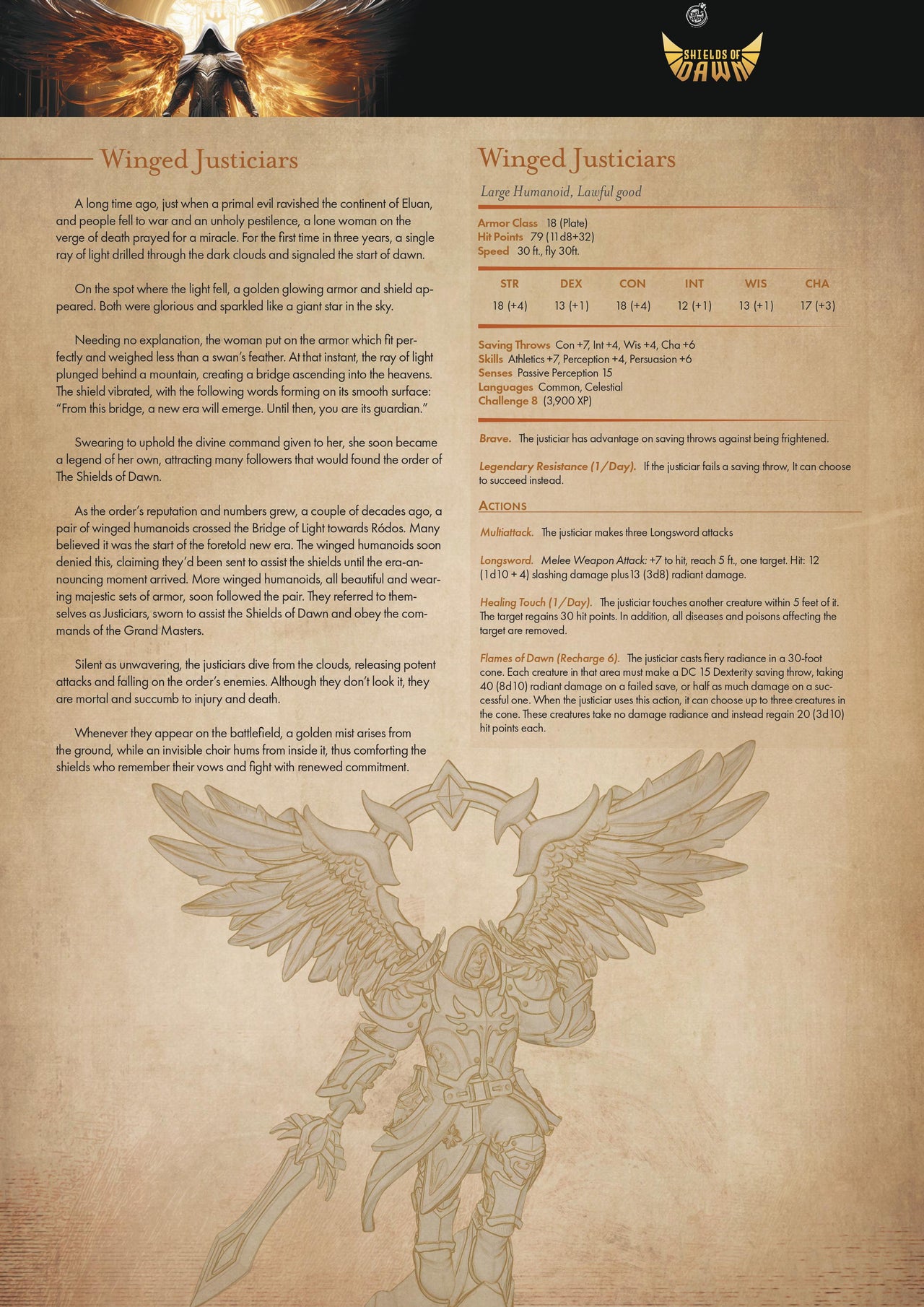 Winged Justicar Bundle