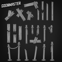 Thumbnail for Basing Bits - Broken Wooden Planks & Poles