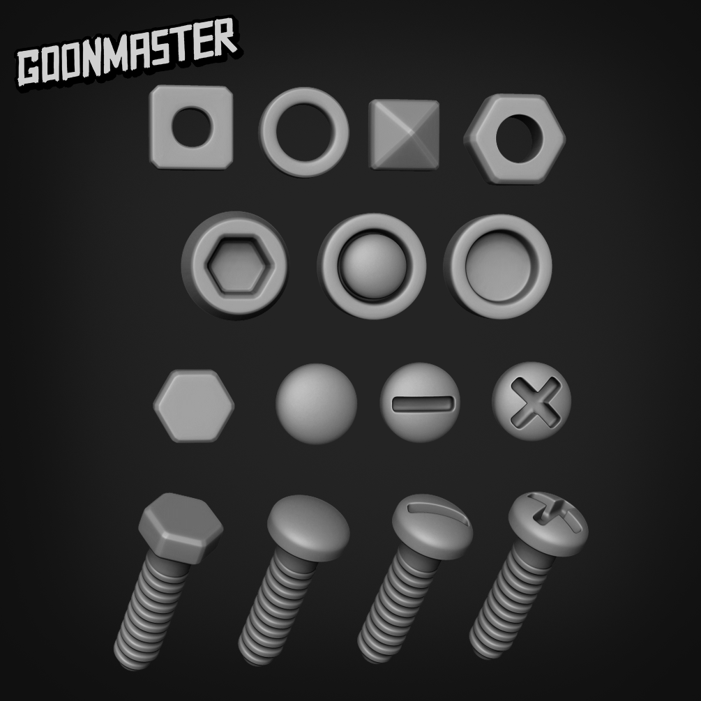 Basing Bits - Screw Nuts & Bolts