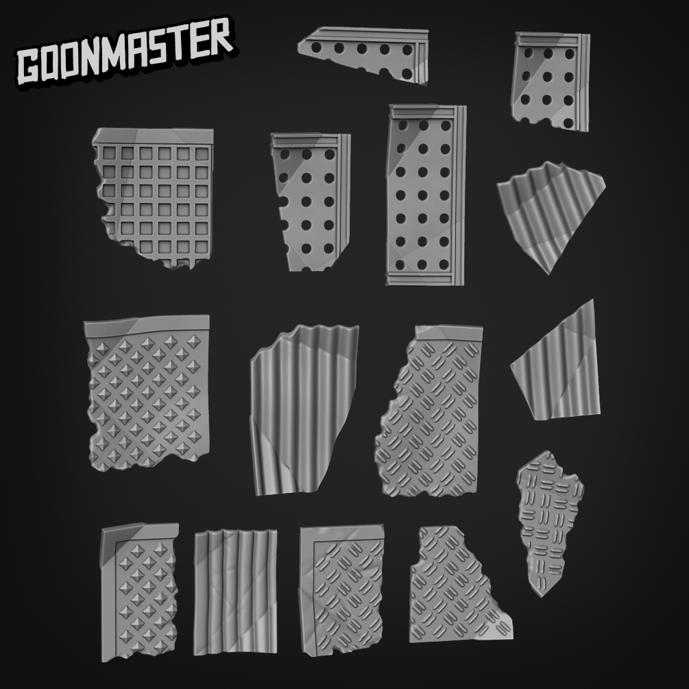 Basing Bits - Scrap Metal