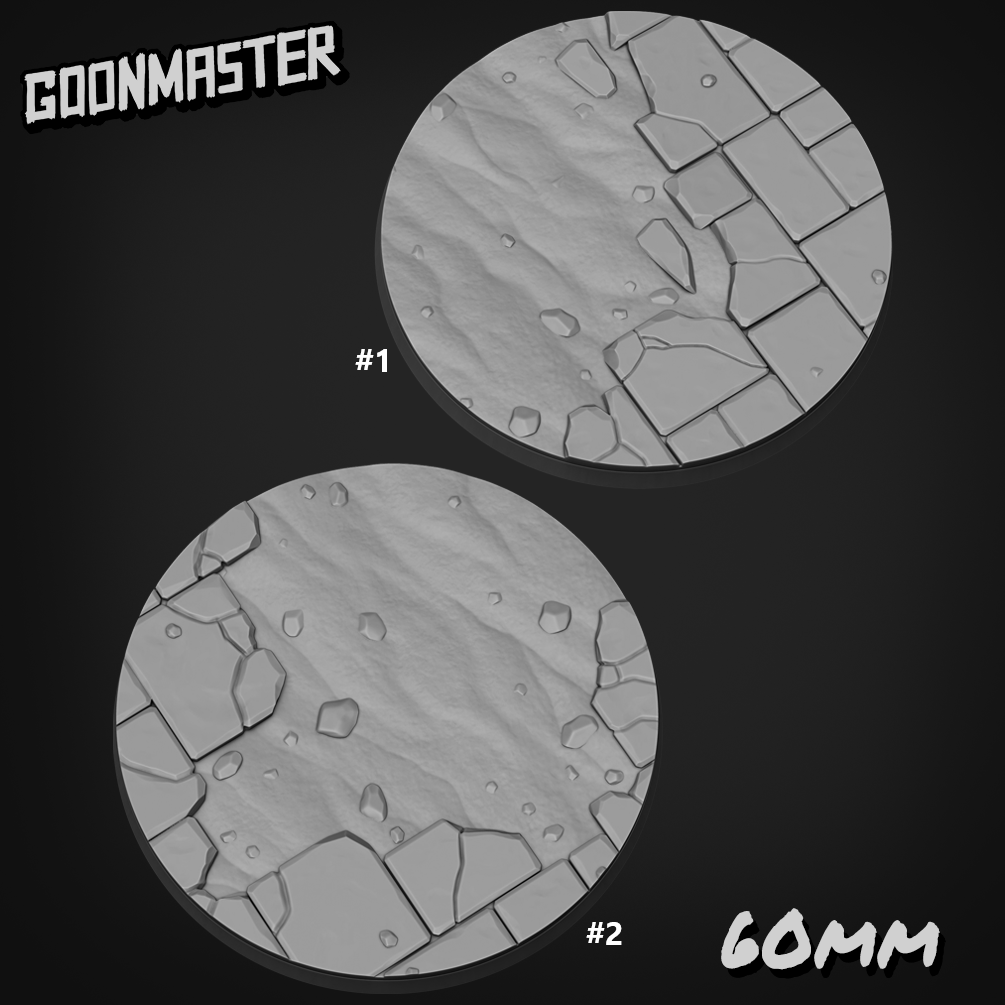 Cracked Stone Floor Bases