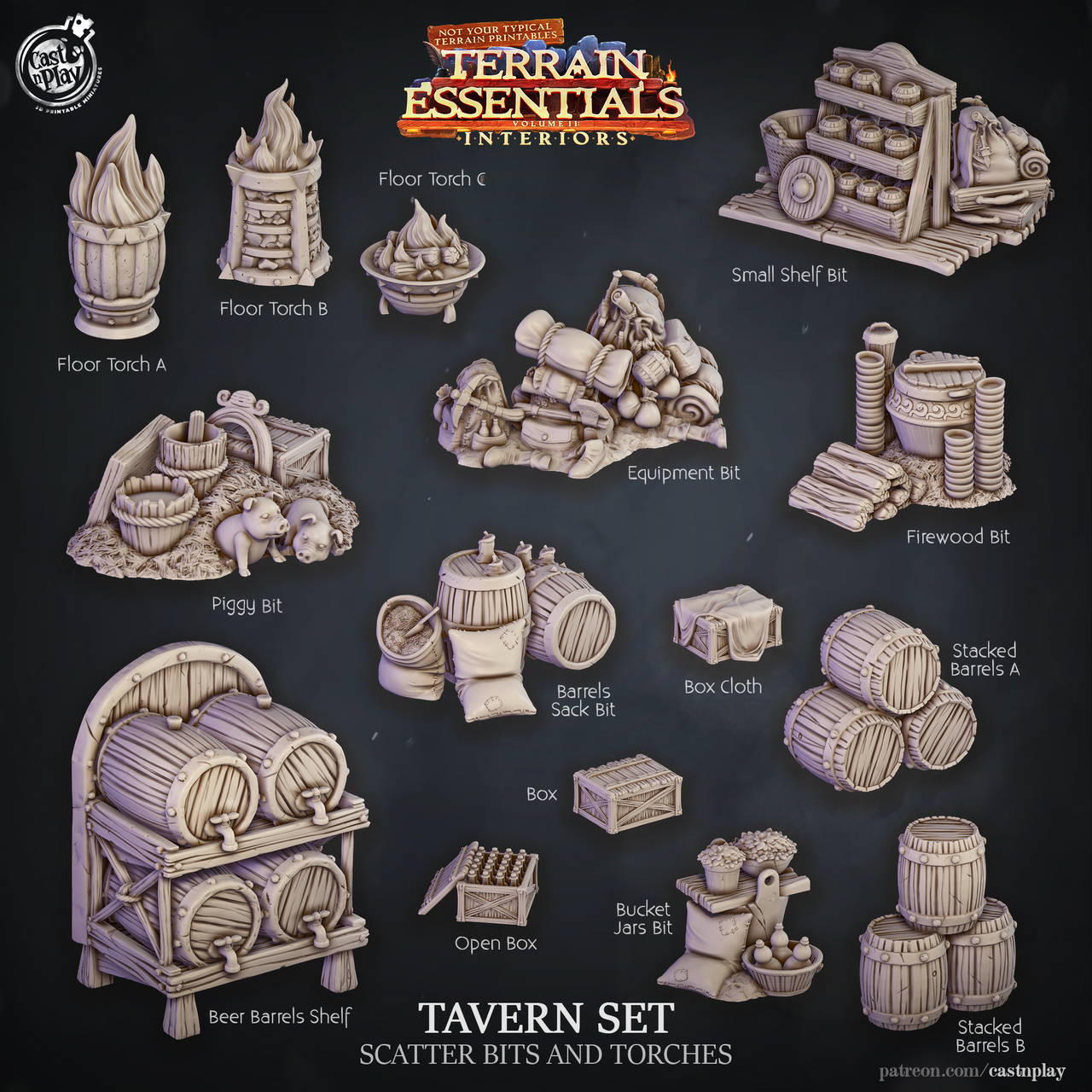 Tavern Set - Scatter Bits and Torches