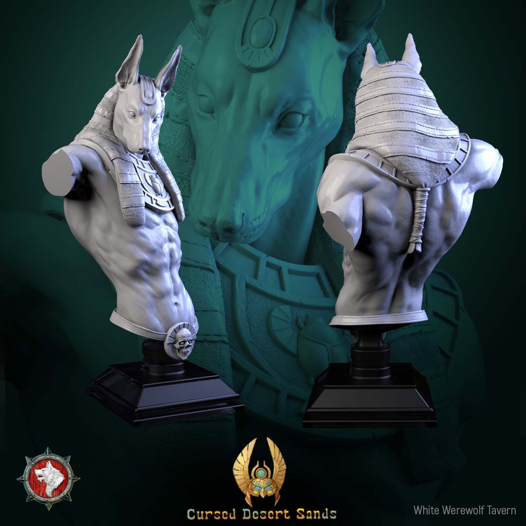 Anhotek, Jackal of the Black Gate - Bust