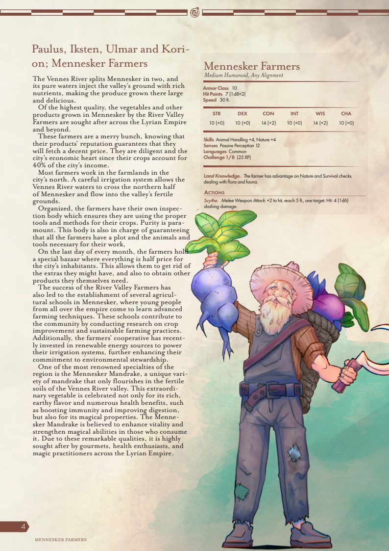 Farmers of Mennesker City