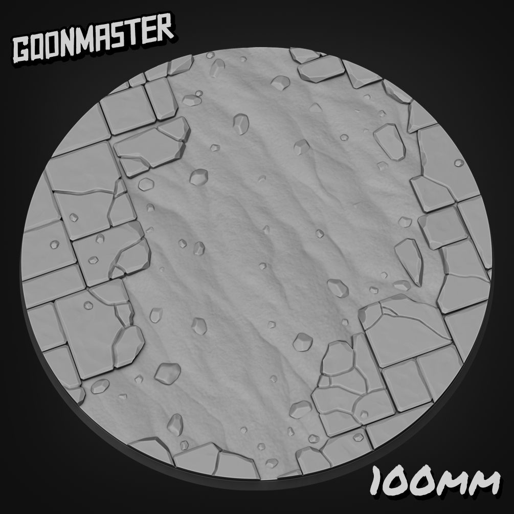 Cracked Stone Floor Bases