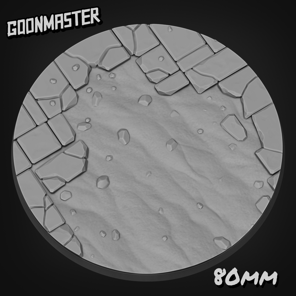 Cracked Stone Floor Bases