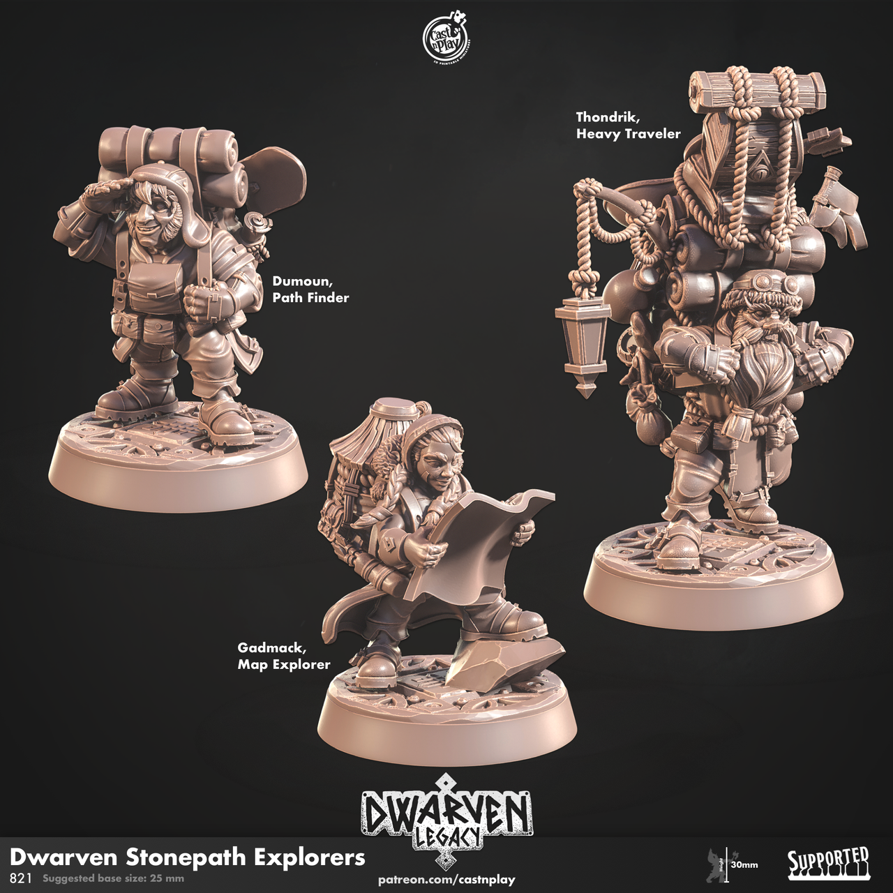 Dwarven Stonepath Explorers Bundle