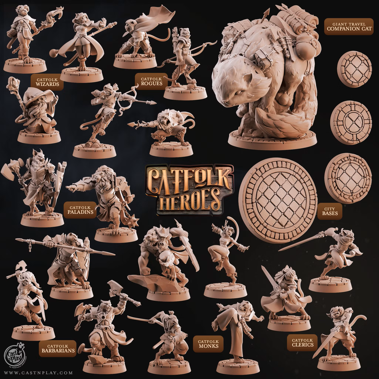 Catfolk Heroes Bundle