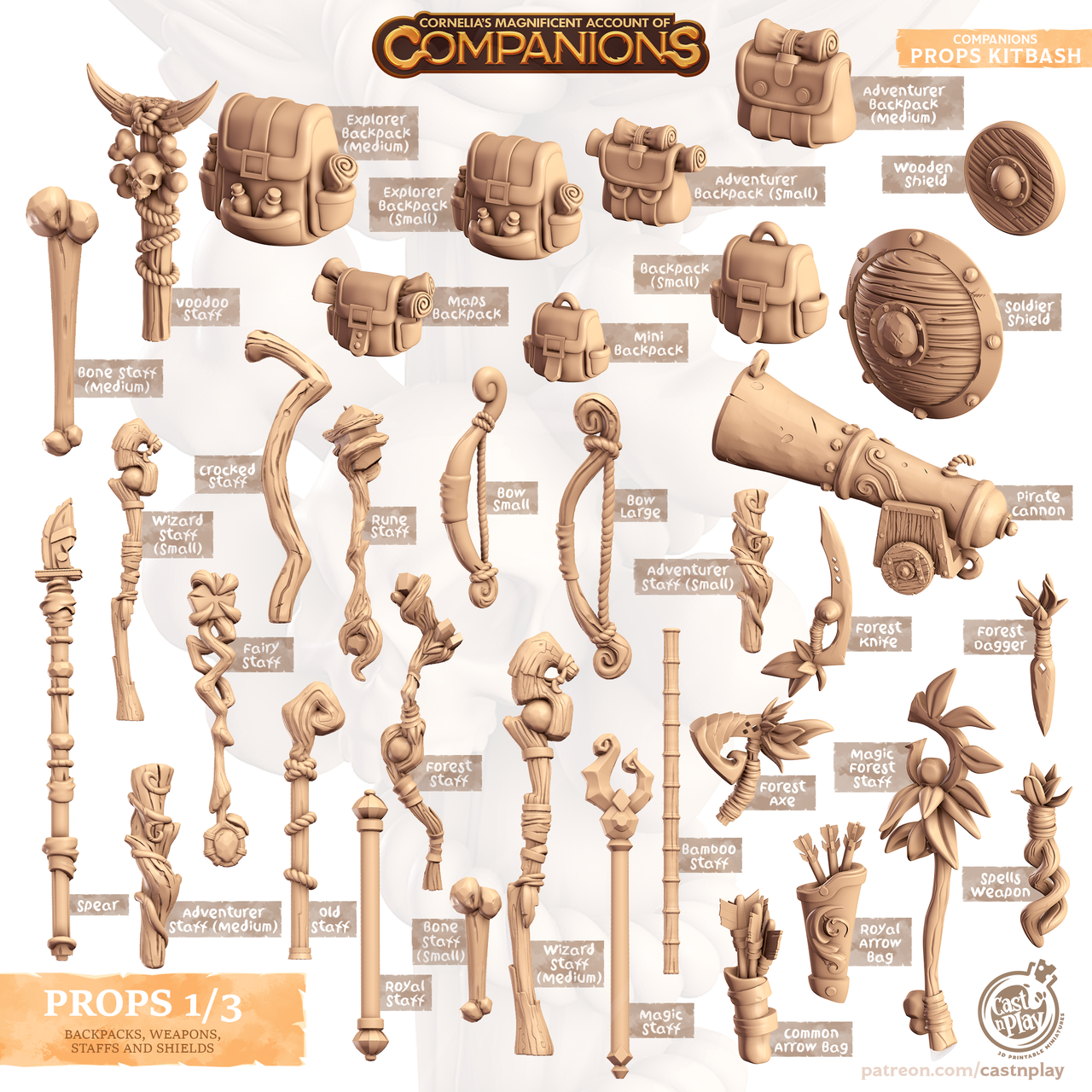 Companions Props Kitbash