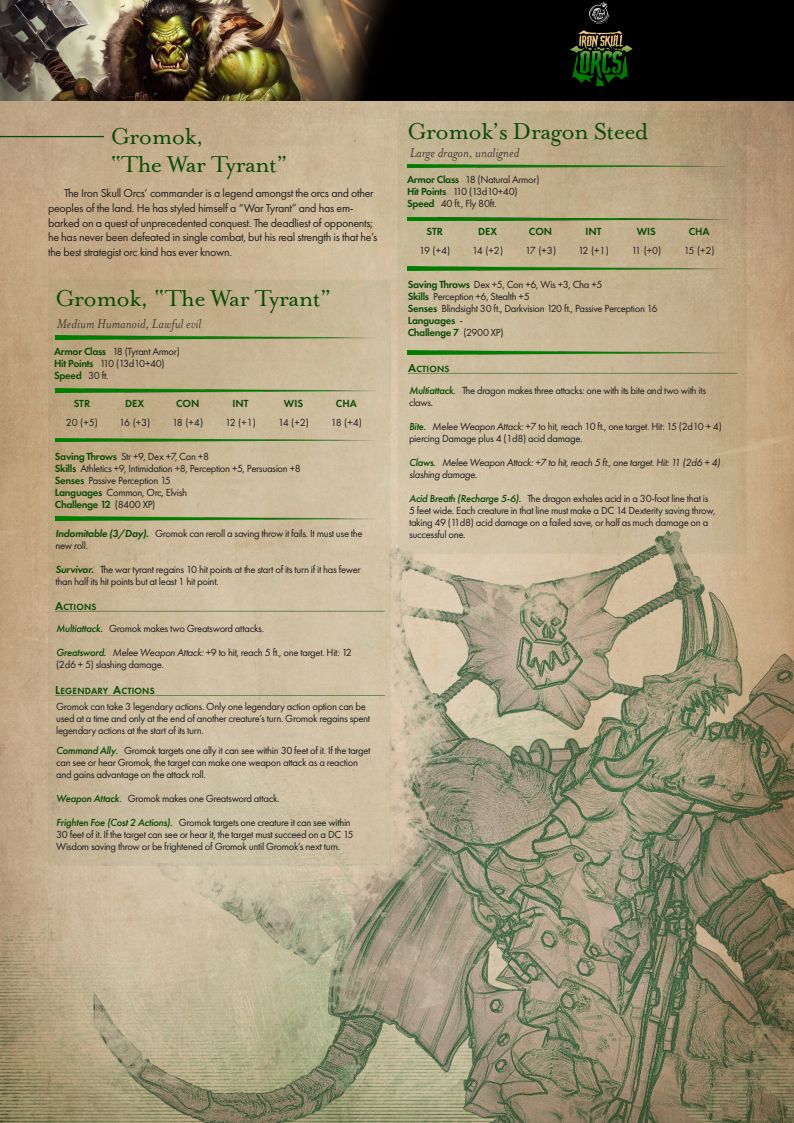 Gromok The War Tyrant Bundle